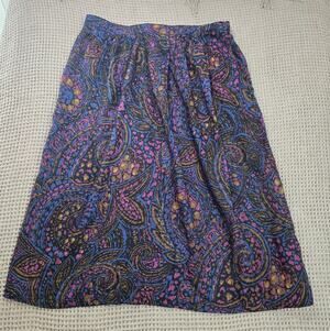 Paisley Print Women's Skirt